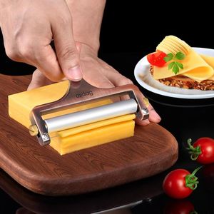 Affettatrice per Formaggio Regolabile in Acciaio Inox con 3 Fili Extra per Cheddar, Gruyere, Raclette, Mozzarella, Utensili per Formaggio in Blocchi - Product Image 3