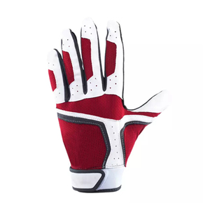 ถุงมือตีเบสบอล/ซอฟต์บอลหนังคุณภาพสูง ทนทาน ระบายอากาศได้ดี สำหรับมือซ้าย ปิดด้วยแถบตีนตุ๊กแก แบรนด์กีฬาแบบกำหนดเองได้ - Product Image 4