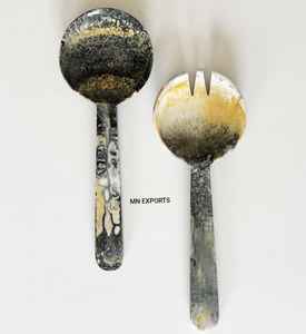 Ensemble de couverts en résine (fourchette et cuillère) pour la maison et la cuisine, exportateur indien, taille personnalisée par MN EXPORTS - Product Image 3