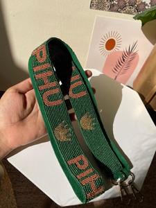 Sangle de sac perlée faite à la main, colorée et très demandée, avec sangle d'épaule de rechange tendance pour sacs bandoulière et cabas - Product Image 5