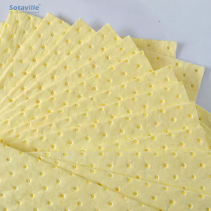 Vente en gros de tampons absorbants d'huile hydrophobes 100% PP (100 tampons/carton) pour une utilisation industrielle sur les lieux de travail - Product Image 2