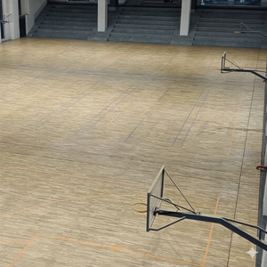 Revêtement de sol de terrain de basket-ball en bois de qualité supérieure, absorption des chocs, surface antidérapante, sol de terrain de sport pour la compétition - Product Image 4