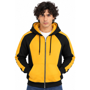 Sudadera con capucha y cremallera completa para hombre, personalizada, de primera calidad, moderna, informal, deportiva, fabricante OEM ODM, proveedor mayorista - Product Image 1