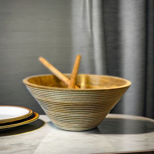 Juego de 2 cuencos de madera de mango - Product Image 1