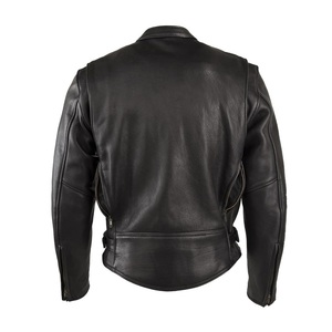 Veste de moto sur mesure disponible en gros, entièrement personnalisable, respirante, en cuir véritable. - Product Image 2