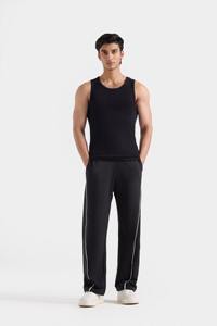 Débardeur de sport décontracté pour homme en maille écologique respirant à séchage rapide en polyester/coton élastique pour fitness et gym - Product Image 2