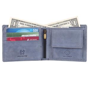 Unique Design Mens <b>RFID</b> Genuine Leather <b>Wallet</b> with Large Capacity Card Holder for Travel Office and Daily Carry For Sale - Product Image 3