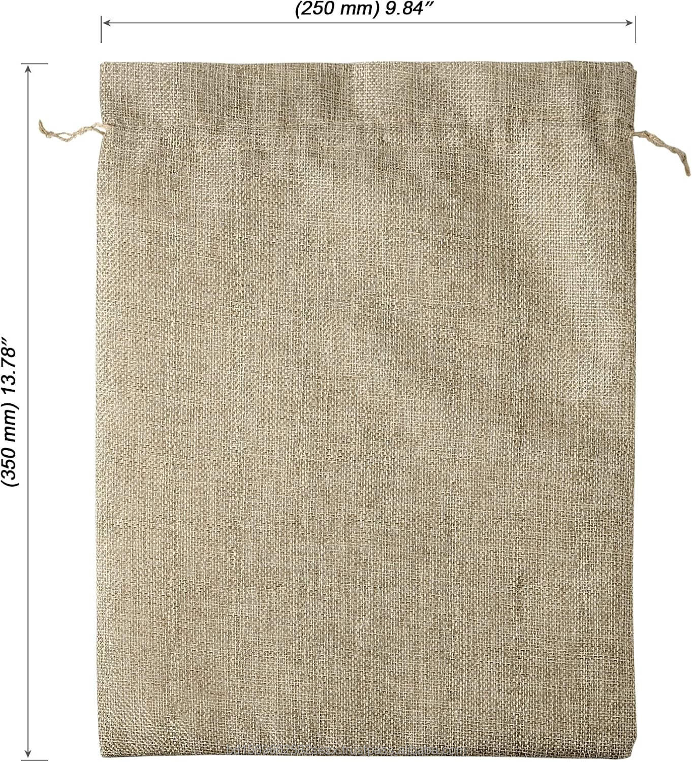 100% natural jute color