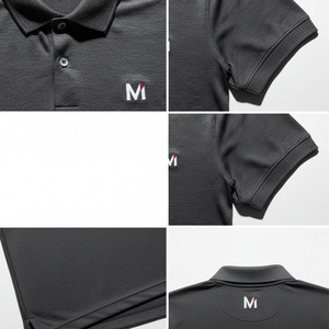 Polo de Algodón Grueso de 230g para Hombre, Tela Resistente, Calidad Premium, Logotipo Personalizado, Camiseta Polo al por Mayor, Prenda sin Estampado - Product Image 5