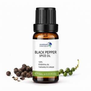 Aceite Esencial 100% Puro de Chile y Pimienta Negra, Destilado al Vapor, Venta al Por Mayor, Aroma Fresco, Revitalizador de Piel, Cosmético, Masaje Corporal - Product Image 4