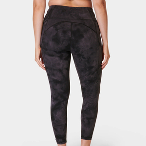Leggings de yoga taille haute à séchage rapide pour femmes, respirants, en Spandex/Nylon, avec taille élastique – Grande Vente - Product Image 2