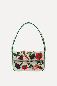 Bolso de hombro con borlas y lentejuelas, con cremallera y correa extraíble, para mujer, a la moda - Product Image 3