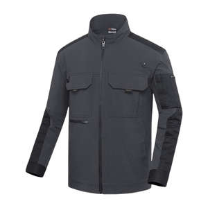 [T.BUC] Marca Coreana ODM (TB-1327J/P) Pantalones de Trabajo Reforzados de Oxford TC de Alta Resistencia Combinados con Uniforme Industrial - Product Image 3