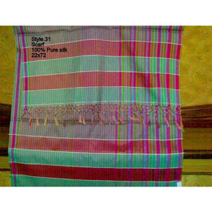 Pañuelos de seda de chifón ligeros y personalizados para mujer, pañuelos de cabeza de lujo 100% seda pura, pañuelos de cuello de moda - Product Image 2