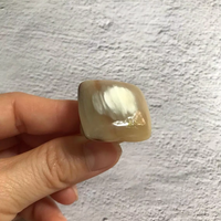 Bague en corne de buffle véritable, faite à la main, écologique, de haute qualité, moderne, pour cadeau de fiançailles, prix de gros, en provenance d'Inde