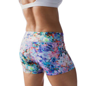 Pantalones Cortos de Ciclismo para Mujer OEM, Leggings de Yoga Personalizados de Poliéster Transpirable Ecológico de Alta Calidad con Bolsillo de Secado Rápido para Mujer - Product Image 2