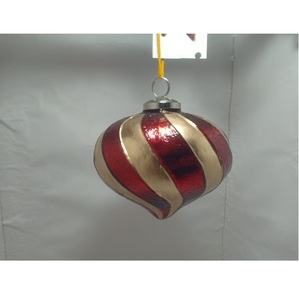 Falda para Árbol de Navidad de Cristal Transparente Hecha a Mano con Forma de Bola y Adorno Brillante para la Copa del Árbol, Elegante Decoración Navideña - Product Image 4