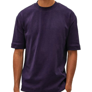 เสื้อคอเต่าของผู้ชายผ้าฝ้าย100% เสื้อยืดผ้านิ่มปักโลโก้ฤดูร้อน - Product Image 1