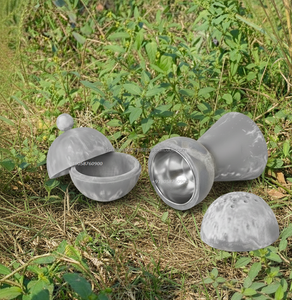 High Quality Resin <b>Incense</b> <b>Burner</b> Mabkhar with Oud Box | Middle East Style - Product Image 6