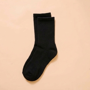 OEM ODM Custom Basketball Crew <b>Socks</b> <b>with</b> Cuff Spandex Quick Dry Knitted for Adults Summer Wear - Product Image 5