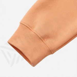 Cotton Blend Hooded Jackets <b>Zip</b> <b>Up</b> Custom Embroidery Anti Shrink Knitted Printed Students Workers Athletes OEM Production Supply - Product Image 6