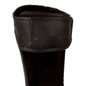 Protège-tibias de boxe personnalisés à compression, prix de gros, respirants, haute élasticité, MMA, antidérapants, avec protection des pieds - Product Image 4