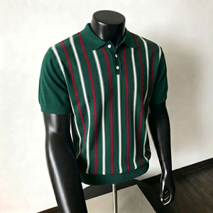 Camiseta Informal de Manga Corta para Hombre, Sólida, Suave, de Corte Regular, Transpirable, de Algodón, para Golf, Tenis, Ropa Deportiva de Verano - Product Image 4