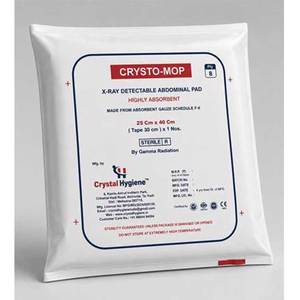Almohadilla Abdominal Detectable por Rayos X de Excelente Calidad y Alta Absorbencia (Esterilizada con Gamma) Más Vendida, Disponible en Grandes Cantidades - Product Image 1