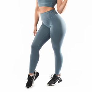 Leggings Deportivos de Cintura Alta para Mujer, Pantalones de Yoga que Absorben la Humedad, Tela Suave y Elástica, Ropa Deportiva para Entrenamiento y Fitness - Product Image 4