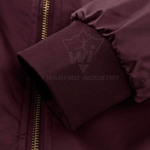Chaqueta Bomber Clásica para Exteriores, Resistente al Viento, con Cierre de Cremallera, Estilo Urbano Informal, Ligera y Cómoda - Product Image 4