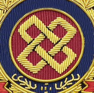 Insignias Bordadas a Mano Personalizadas, Lavables, con Hilo Metálico, Ecológicas, Libres de Níquel, de Lujo, en Color Sólido - Product Image 6