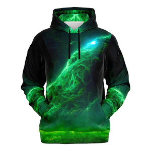 Sweat à capuche pour homme personnalisé avec impression par sublimation, manches longues, grande taille, 100% polyester, design avec poche, respirant et à séchage rapide - Product Image 3