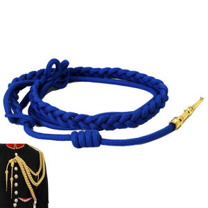Aiguillette Azul Sedoso con Etiqueta Dorada - Product Image 1