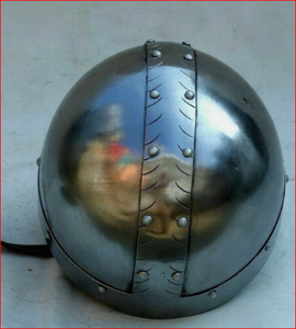 Casque nasal viking, armure médiévale, casque en acier, costume - Product Image 3