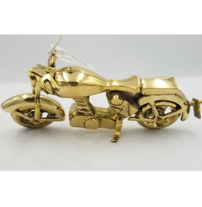 Handicrafts Top Designer Antique Piece Brass Bullet Bike for Home Top Decorative Item With Mirror Polished At Acceptable Price - Product Image 4