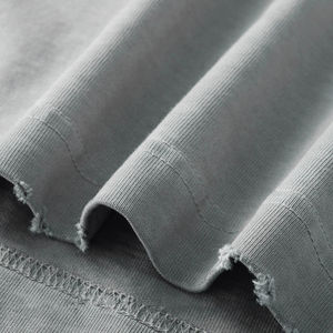 Camisetas de Hombre de Tallas Grandes Personalizadas de Alta Calidad con Lavado Ácido, Camisetas de Hombre con Lavado Ácido Desgastado y Efecto Descolorido por el Sol - Product Image 5