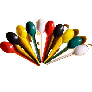 Disposable Plastic <b>Spoon</b> for Food, Dessert, Ice Cream, Party, Catering, Restaurant Tableware Wholesale Hot Selling - Product Image 1