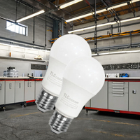 BOS 6W en forme d'ampoule à LED à économie d'énergie en aluminium corps lampe TLC approbation COB Source de lumière B22 E27 pour bureau Vietnam fabricant