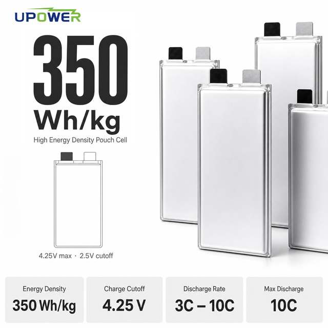 ULi Replacement FPV UAV Drone Battery 3.7V 350Wh/Kg High Discharge Semi-Solid State NMC Pouch Cell Battery for Mini/Micro UAV