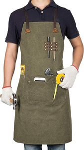 Overol de Trabajo Verde de Poliamida, Multibolsillos, Ajustable, Unisex, Impermeable, Resistente al Polvo, Duradero, para Taller, Reparación y Mantenimiento - Product Image 6