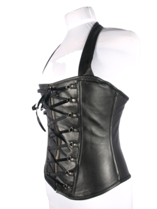 Corsets en cuir véritable pour femmes, sexy, sculptants, grandes tailles, respirants, écologiques, antibactériens, sans coutures, à maintien ferme - Product Image 6