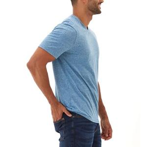 เสื้อยืดคอกลมแขนสั้นผู้ชาย ดีไซน์ใหม่ ผ้าคอตตอนโมดอล 100% แห้งเร็ว สำหรับฤดูร้อน ผลิตในบังกลาเทศ ขายส่ง - Product Image 3