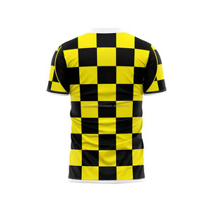 Ensemble de maillots de football pour adultes de haute qualité, impression numérique par sublimation personnalisée, nom de l'équipe, short, séchage rapide, respirant, extensible dans quatre directions - Product Image 2
