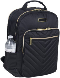 Sac à dos unisexe imperméable en nylon avec doublure, idéal pour ordinateur portable, directement de l'usine, avec poignée/sangle détachable pour l'école et les voyages, compatible OEM/ODM - Product Image 1