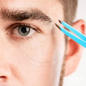 QORVEX INSTRUMENTS Eyelash Tweezers Stainless Steel <b>Smooth</b> Tip Precision Beauty <b>Tool</b> - Product Image 5