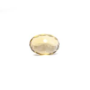 Natural Golden Citrine Loose Gemstone 4.25 Carat Pear Cut for Fine Jewelry - Product Image 2