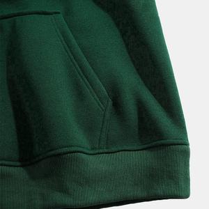 New Arrival Custom Wholesale 300 Gem Heavyweight 100% Cotton Jersey Winter Embroidered <b>Pullover</b> <b>Men</b> Hoodie in Bulk - Product Image 6