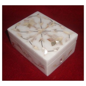 Boîtes à incrustations de nacre les plus vendues à prix attractif avec décoration de Thanksgiving et présentoir, boîte à bijoux rectangulaire en marbre - Product Image 5