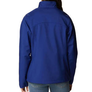 Chaqueta larga de softshell para mujer, resistente al viento, al agua y con forro polar, abrigo de invierno para actividades al aire libre y uso diario - Product Image 5