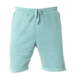 Los pantalones cortos de lana de algodón para hombre más vendidos, diseño personalizado, lienzo de cintura media, estampado personalizado con logotipo OEM en la cintura - Product Image 3